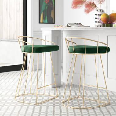 Siena bar stool discount gold